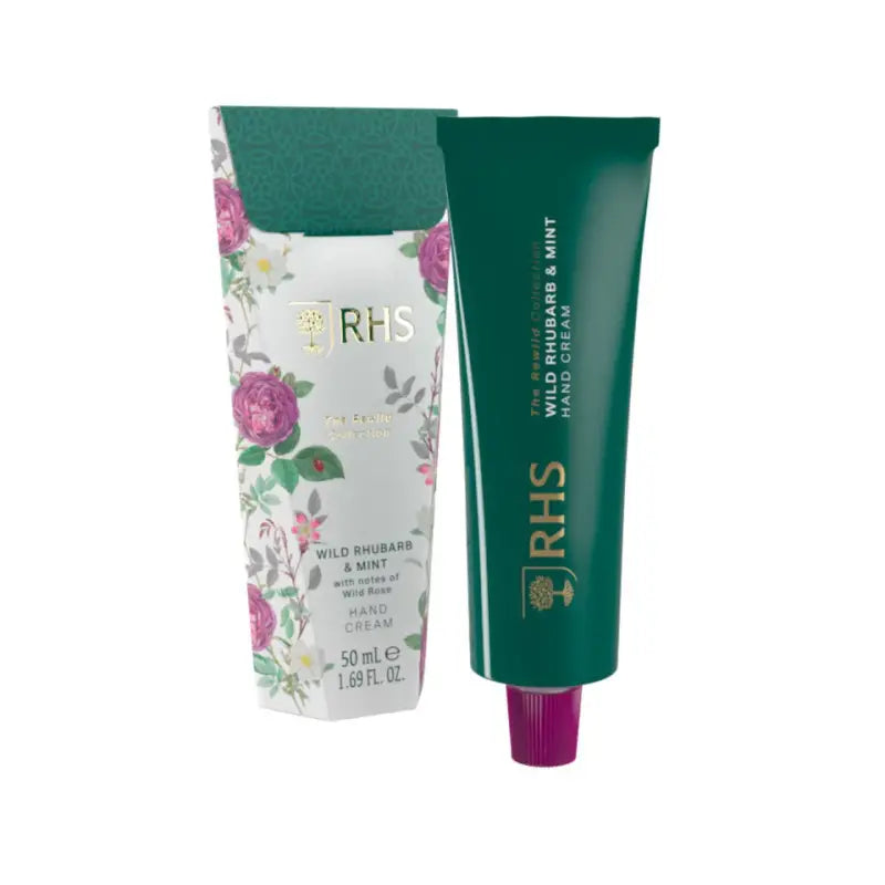 Rhs The Rewild Wild Rhubarb & Mint Hand Cream 50 ml