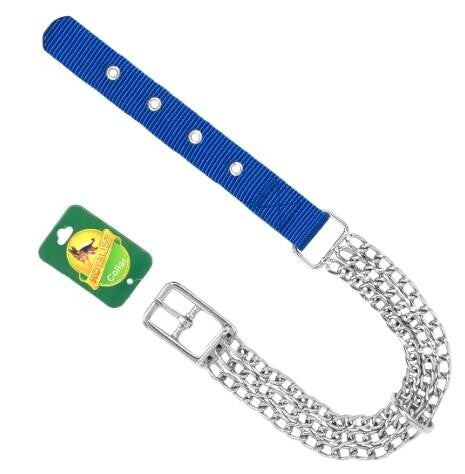 Royalist Triple Chain Dog Collar Durable Training Lead 42-53cm