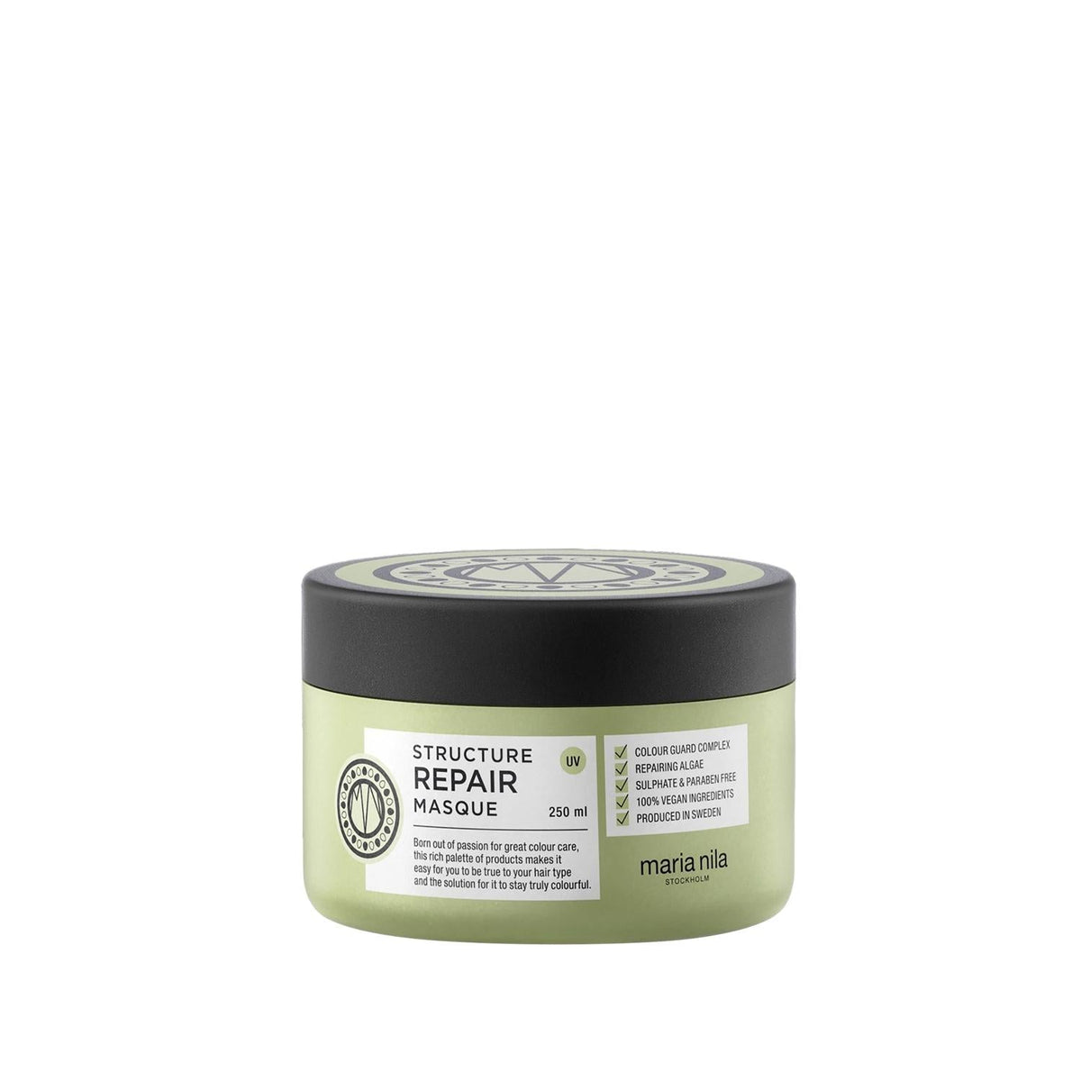 Maria Nila Structure Repair Hair Mask - 250ml Nourishing Treatment for Damaged Hair