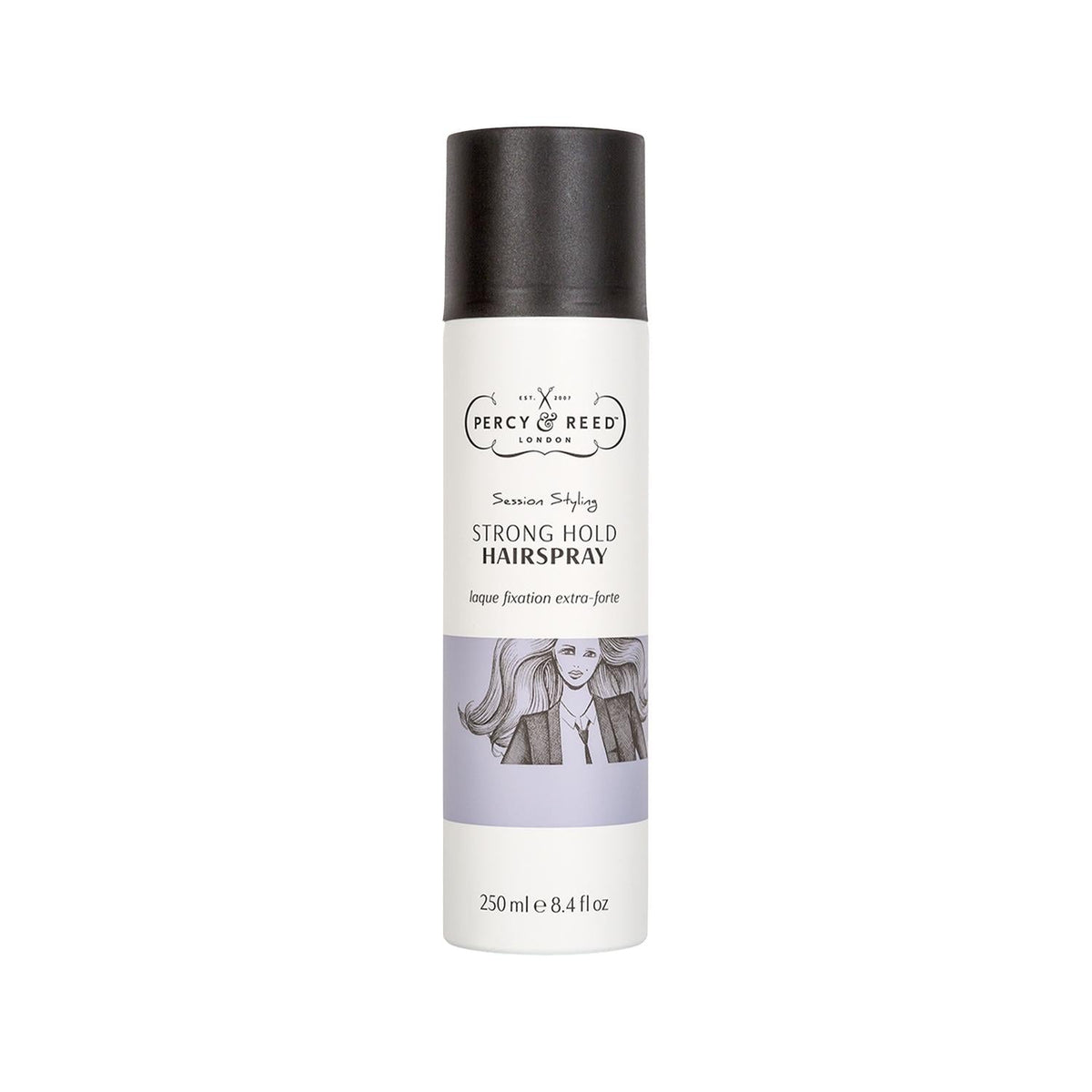 Percy & Reed Session Styling: Strong Hold Hair Spray - Long Lasting Salon-Quality Finish, 250 ml