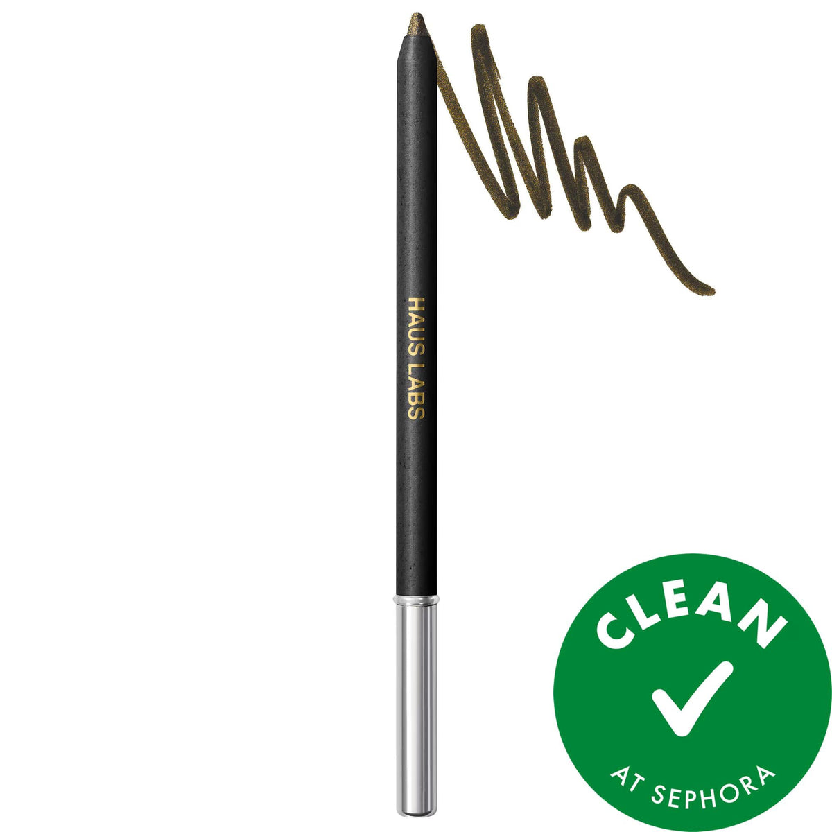 Optic Intensity Eco Waterproof Gel Eyeliner Pencil - Clean, Vegan, Long-Lasting Makeup for Sensitive Eyes