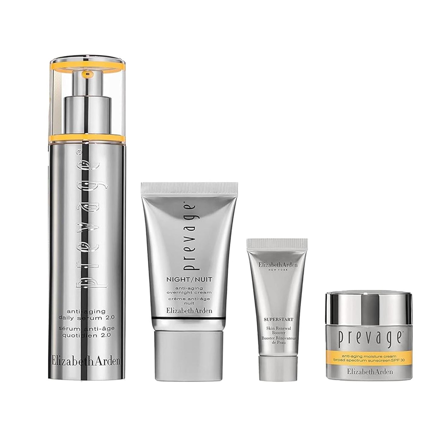 Elizabeth Arden Prevage 2.0 Anti-Aging Serum Set - Daily Serum for Aging Skin, Skincare Set with Advanced Anti-Aging Benefits