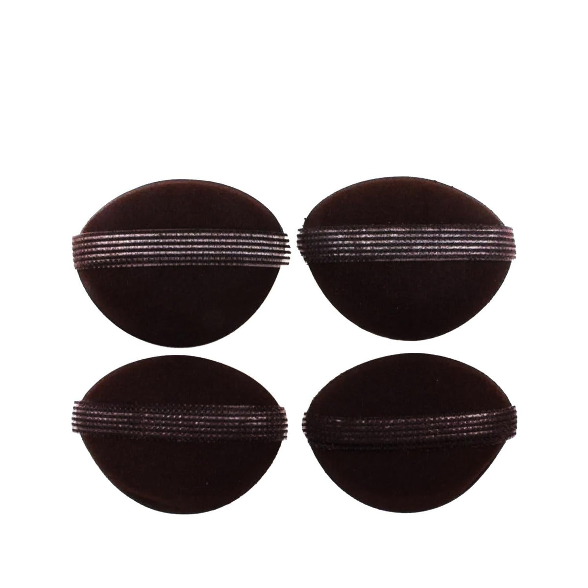 Trina Makeup Sponge with Velcro Attachment - Brown Color, Soft & Gentle on Skin