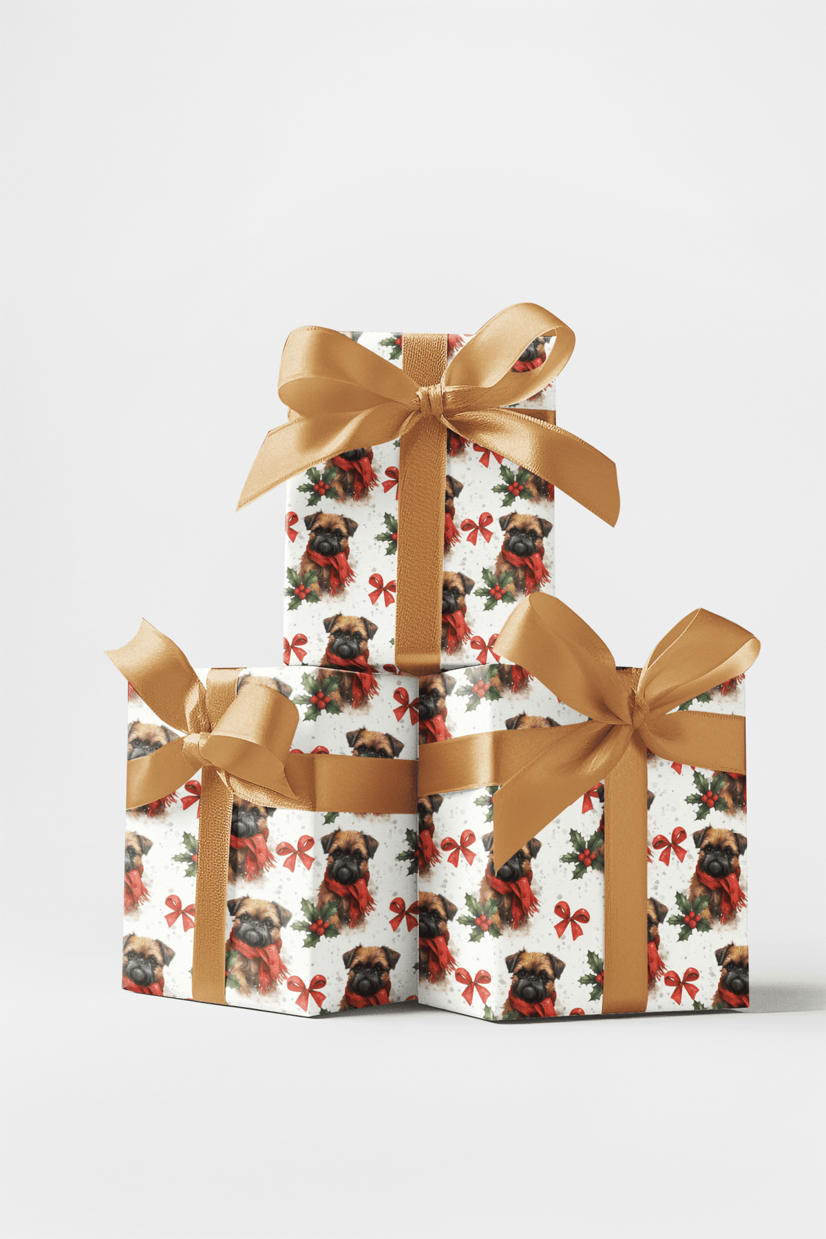 Festive Furball Wrapping Paper
