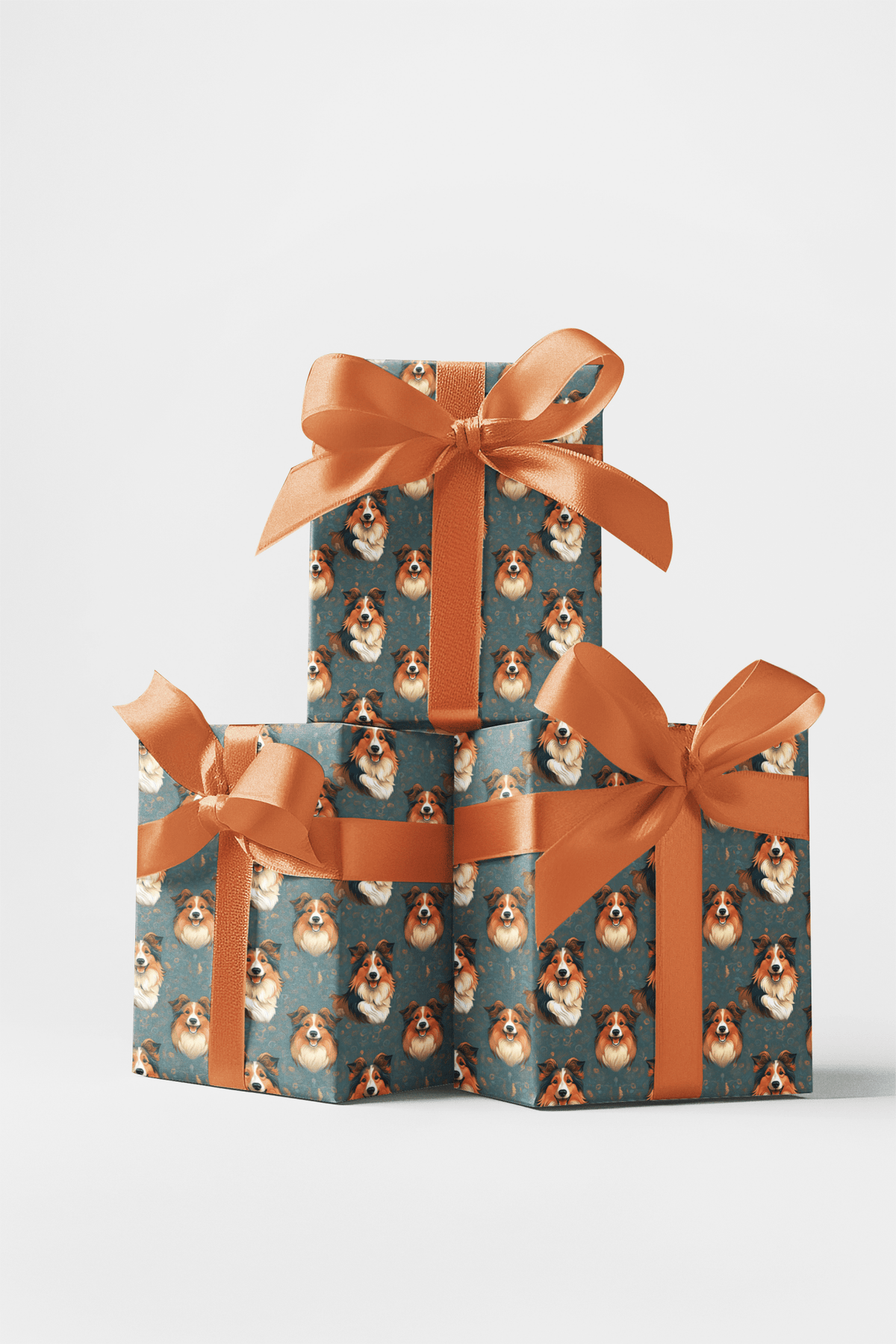 Sheltie Chic Wrapping Paper