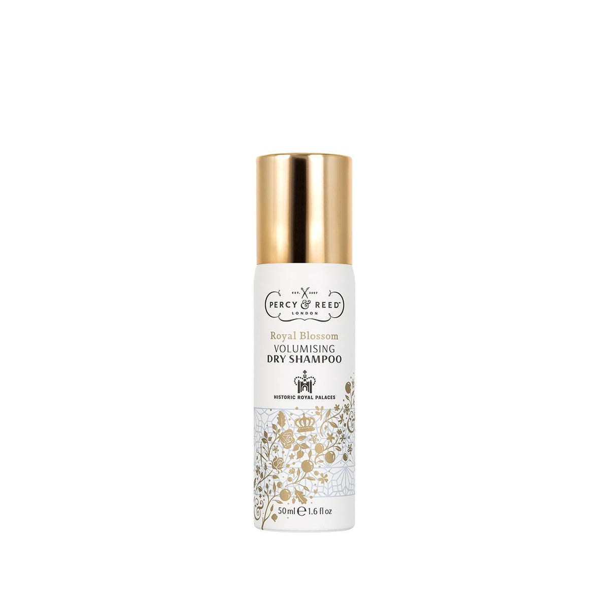 Percy & Reed Royal Blossom Volumizing Dry Shampoo: Travel Size Hair Volumizer & Oil Absorber - Fresh Fragrance & Instant Refresh