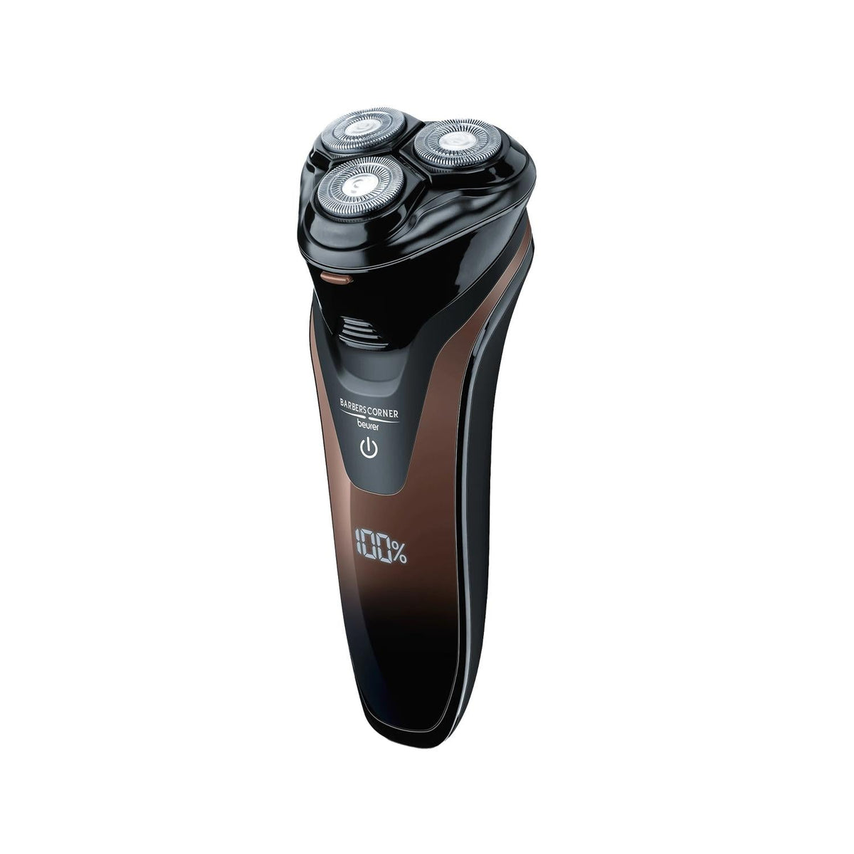 Beurer Rechargeable Cordless Beard Trimmer - Rotating Shaver for Men's Dry Grooming & Styling