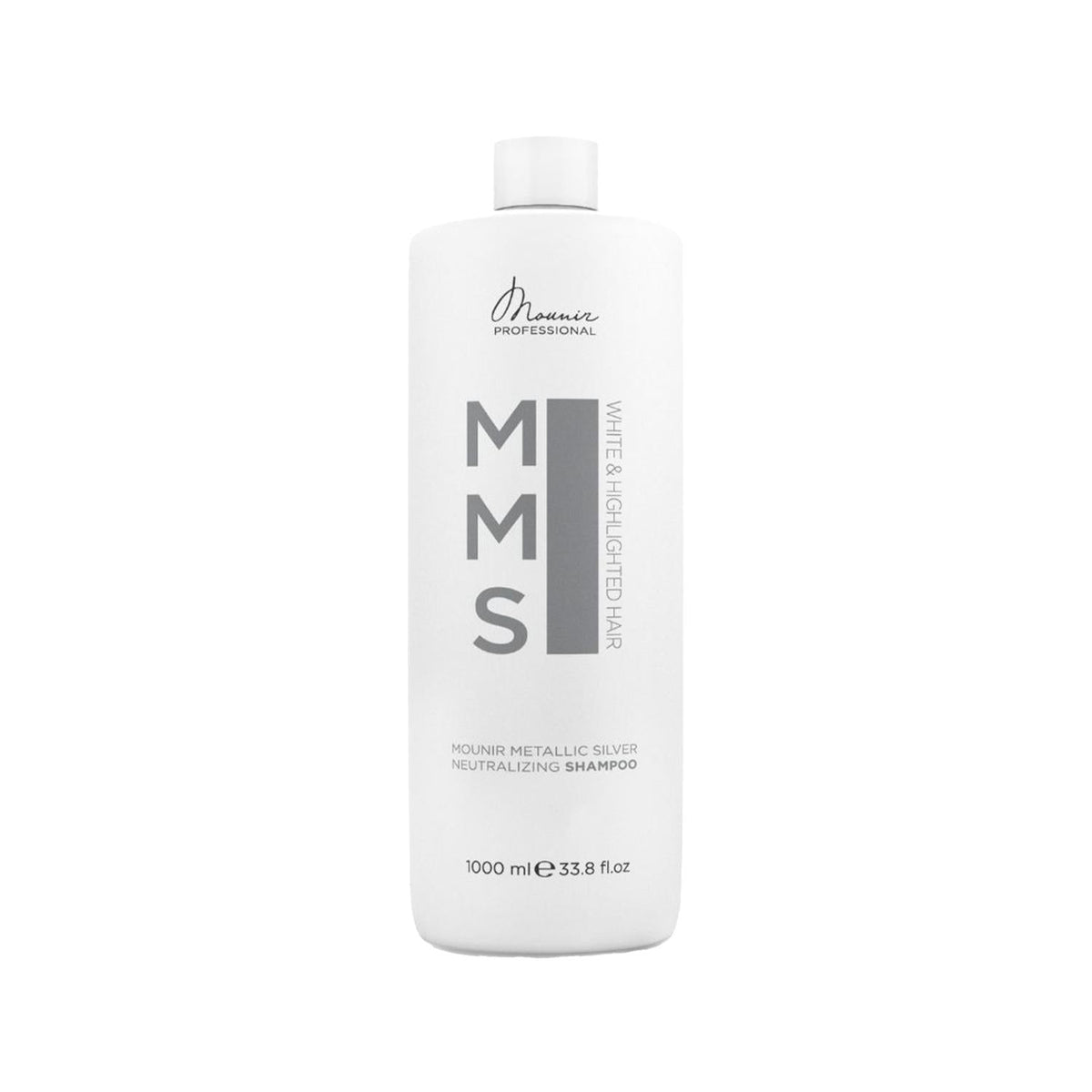 Mounir MMS Metallic Silver Neutralizing Shampoo 1000 ml