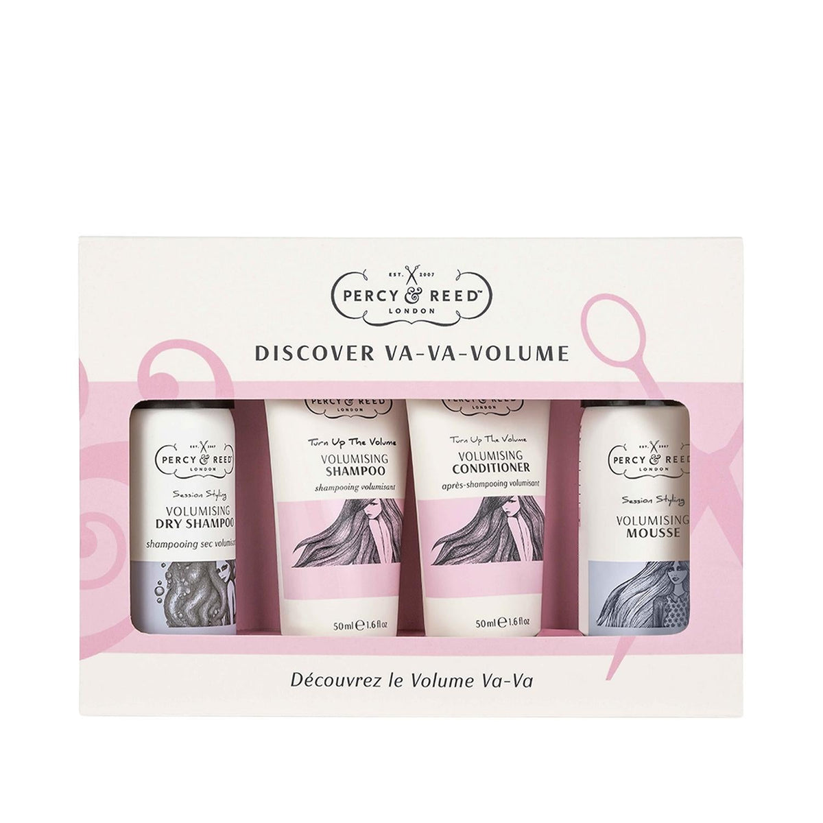 Percy & Reed Va-Va-Volume Hair Care Set: Volumizing & Thickening for Fine Hair | Fuller, Thicker Hair & Enhanced Volume
