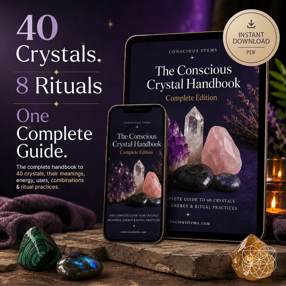 The Conscious Crystal Handbook