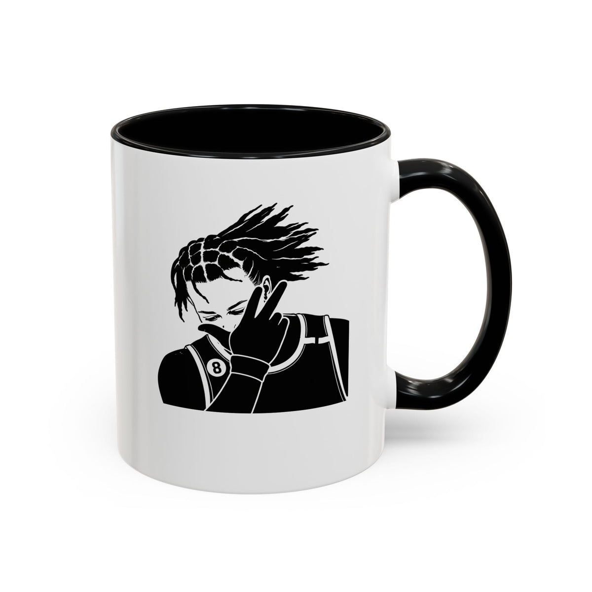Customizable NYC Jalen Brunson Accent Mug | New York Basketball Coffee Mug 11oz