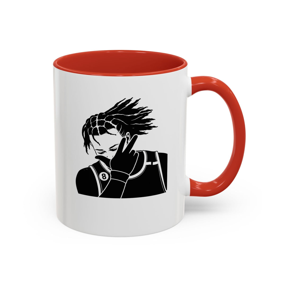 Customizable NYC Jalen Brunson Accent Mug | New York Basketball Coffee Mug 11oz