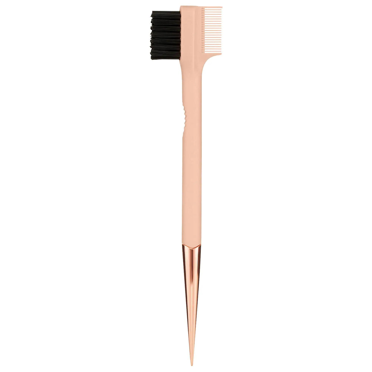 The Sidestick 3-in-1 Edge Styling Tool: Vegan Bristle Brush, Detangling Comb, & Precision Chrome Tip for Perfect Edges & Hair Parting