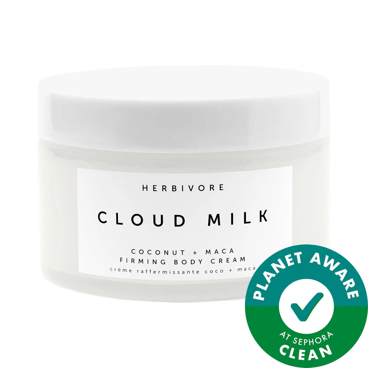 Cloud Milk - Coconut + Maca Firming Body Cream, Vegan Body Moisturizer for Dry Skin, Hydrating & Firming Body Lotion
