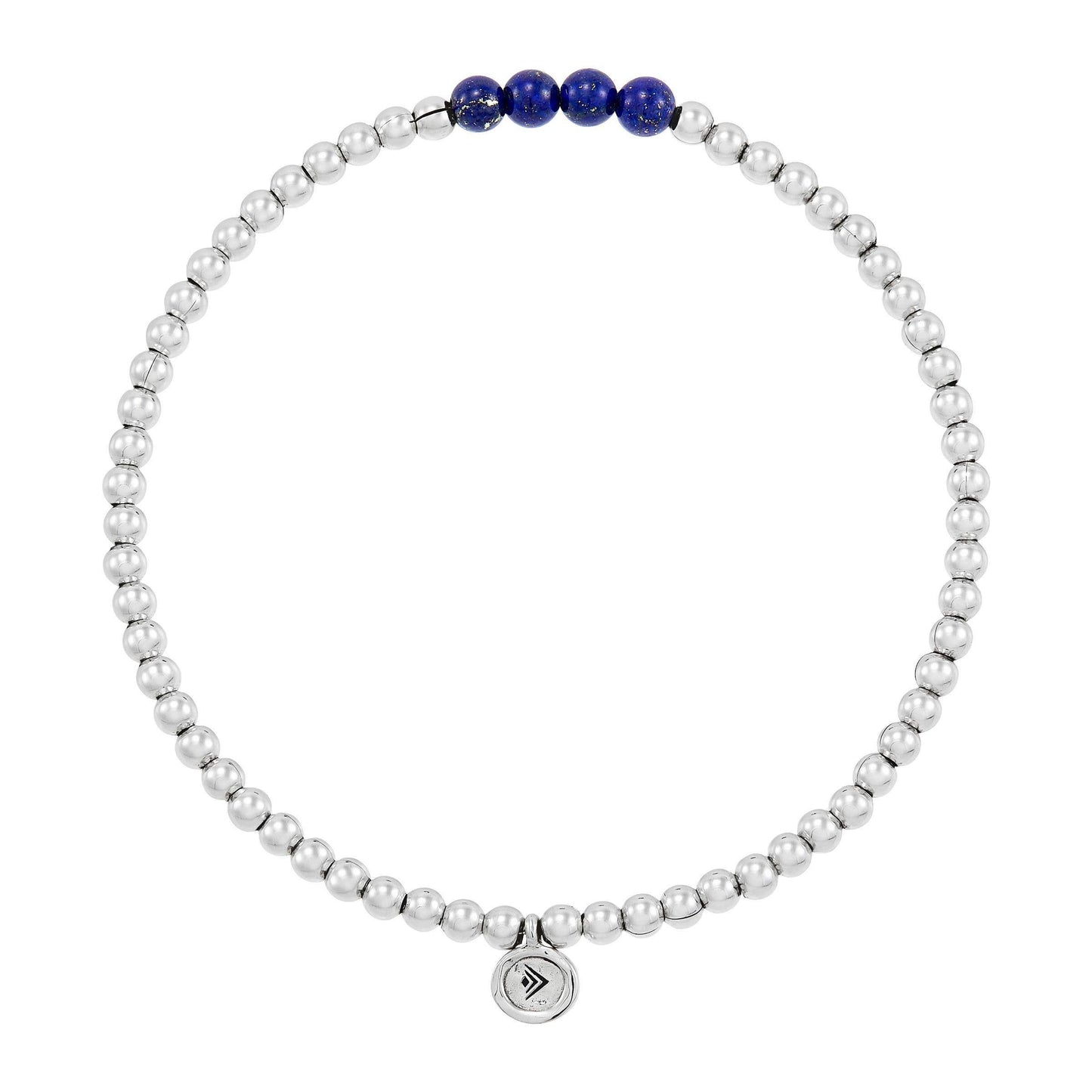 Bracelet « Loyalty » en lapis-lazuli naturel Silpada, en