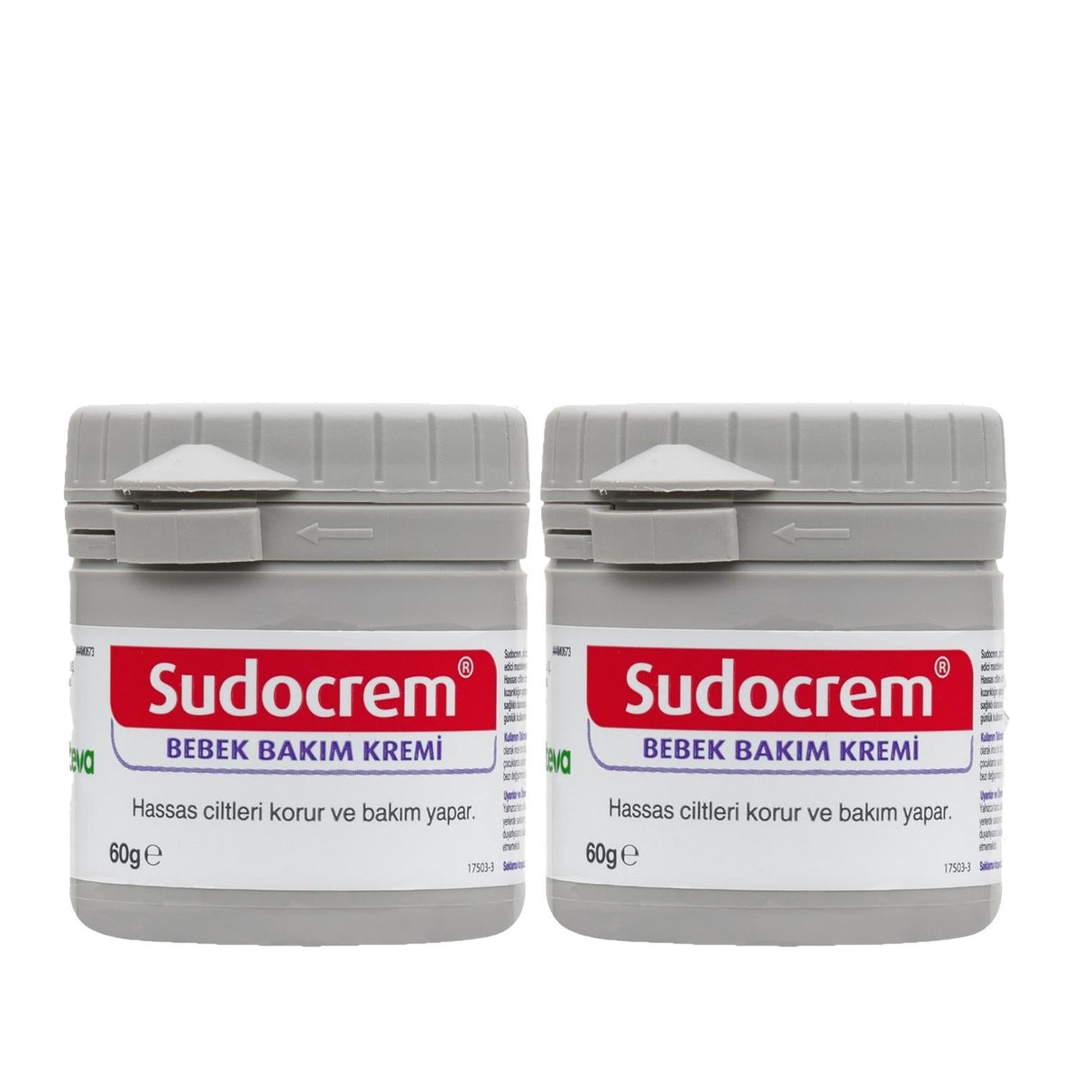 Sudocrem Baby Care Cream 60g x 2 - Gentle & Effective Skin Protection for Infants