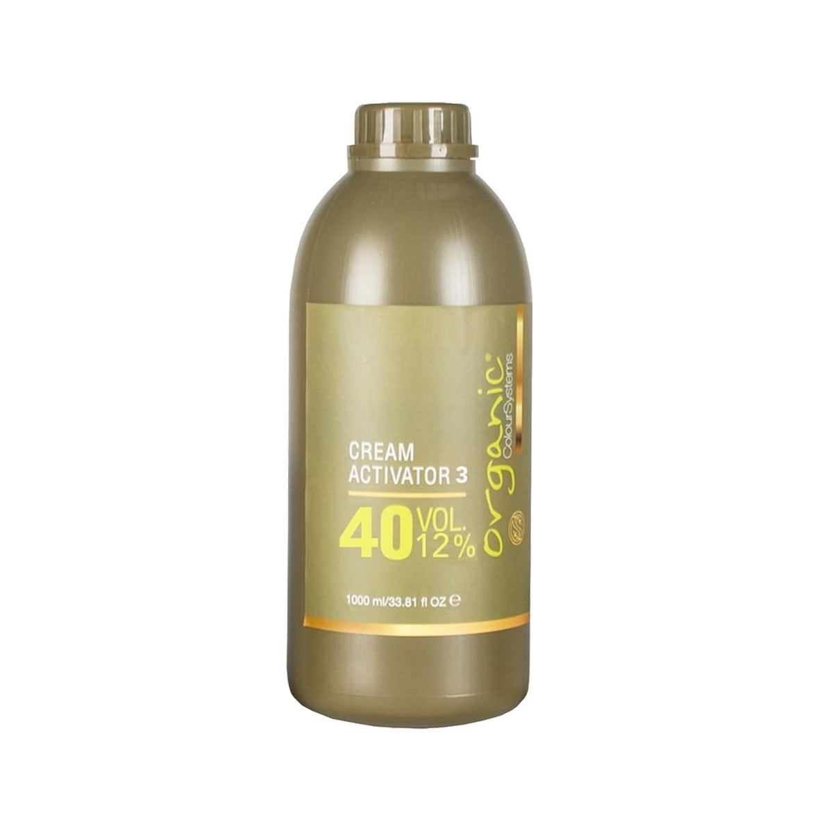 Organic Colour Systems 40 Volume Hair Developer & Oxidizer - 12% Oxidizing Agent, 1000ml for Professional Hair Coloring & Bleaching