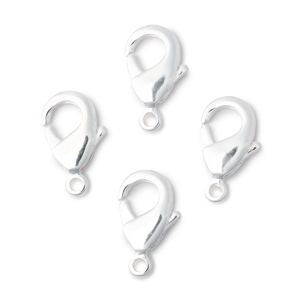 20mm Shiny Lobster Clasp Set of 4 Pieces