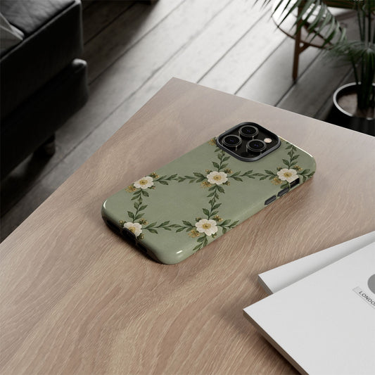A Cherokee Rose iPhone Tough case - Forever Flowers