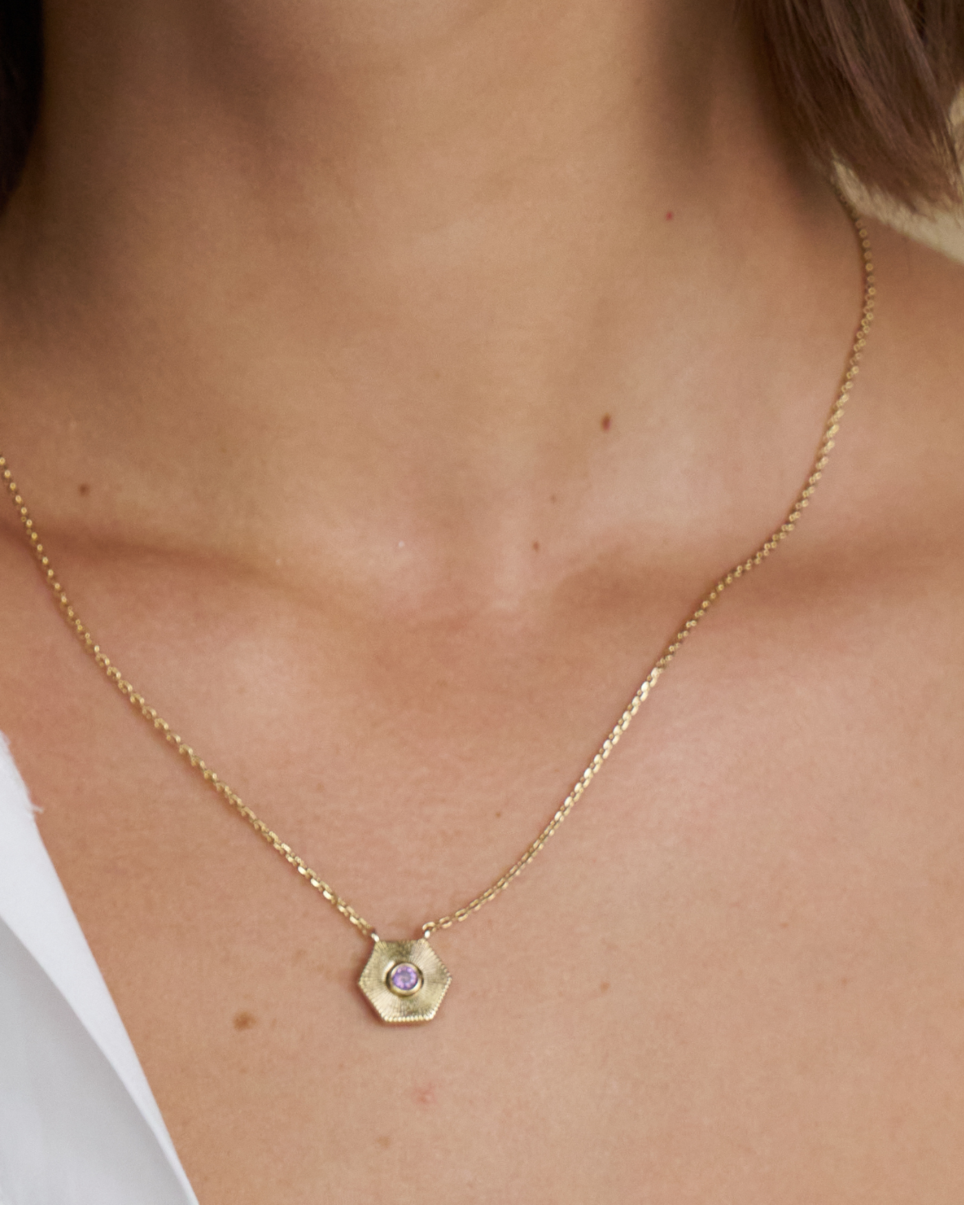 Stella & Dot Power Stone Pendant Adjustable Necklace