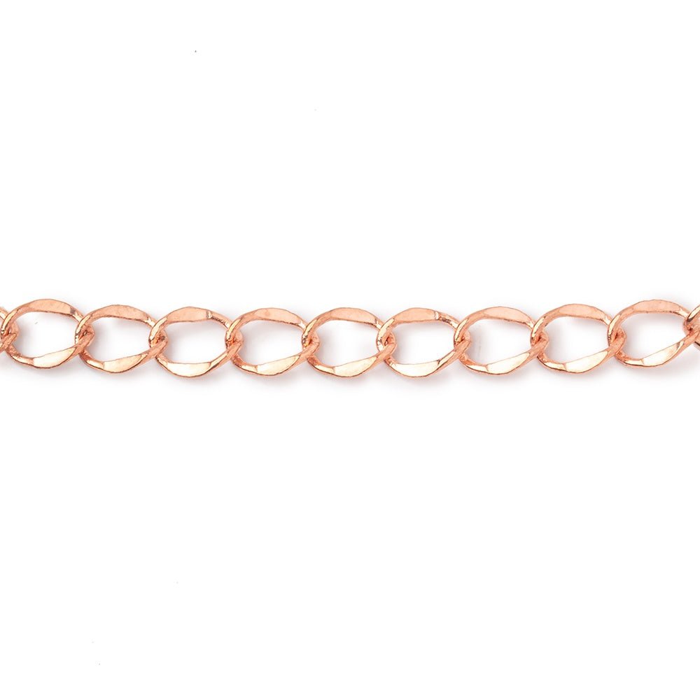 3 Feet - 4mm Twist Oval Link Chain