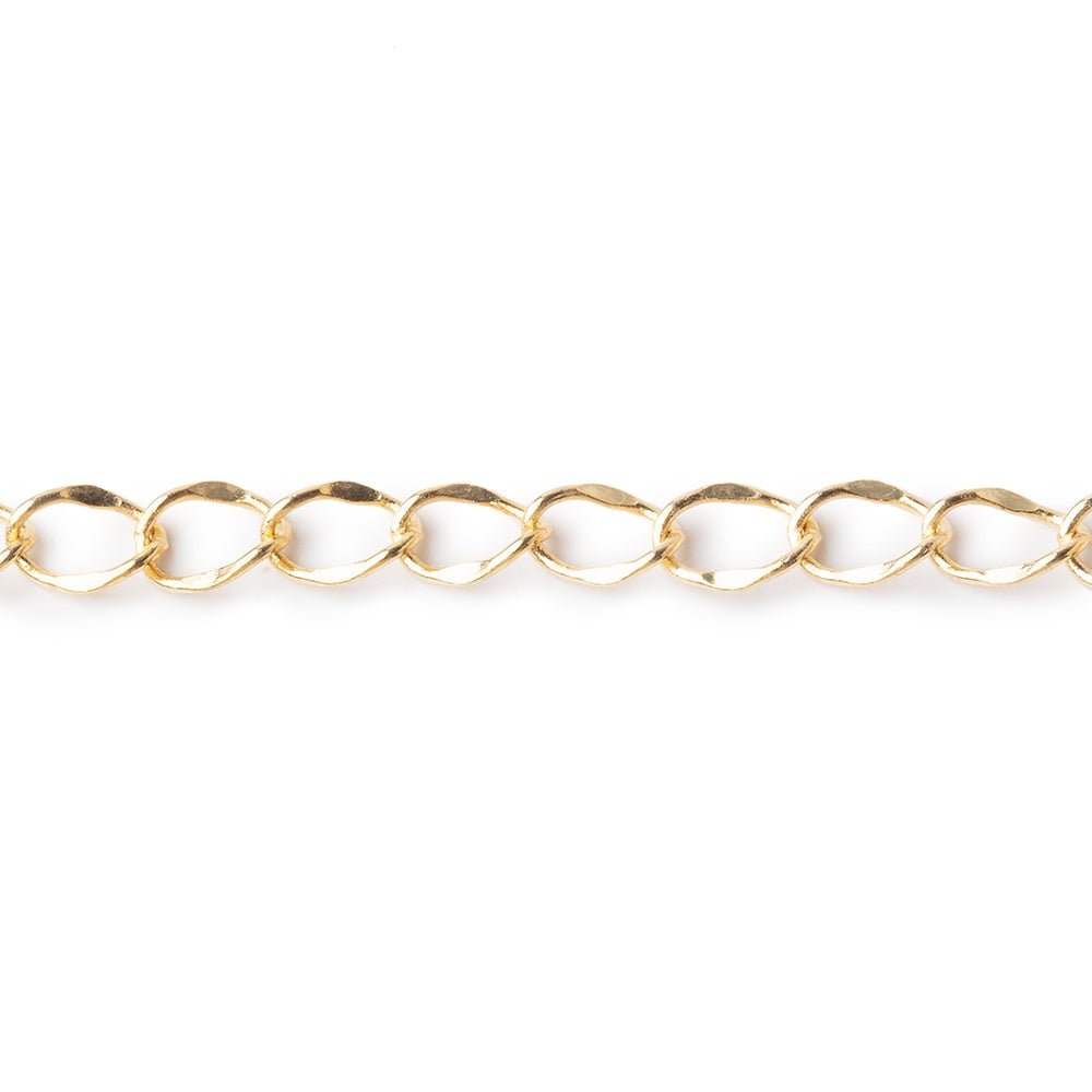 3 Feet - 4mm Twist Oval Link Chain