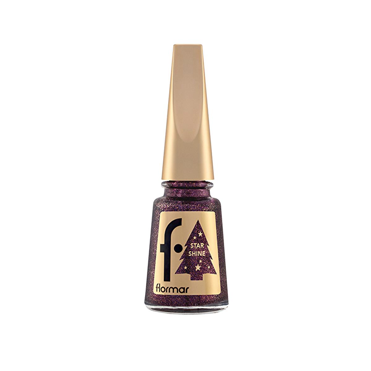 Flormar Star Shine Metallic Nail Polish - High Pigmentation & Long Lasting Wear