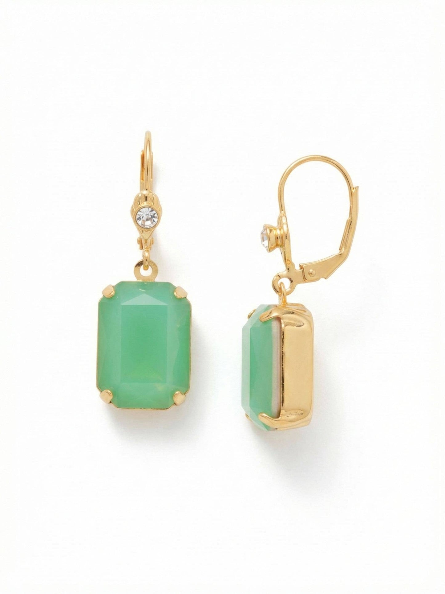 Boucles d'oreilles pendantes cloutées Kathleen de Sorrelli