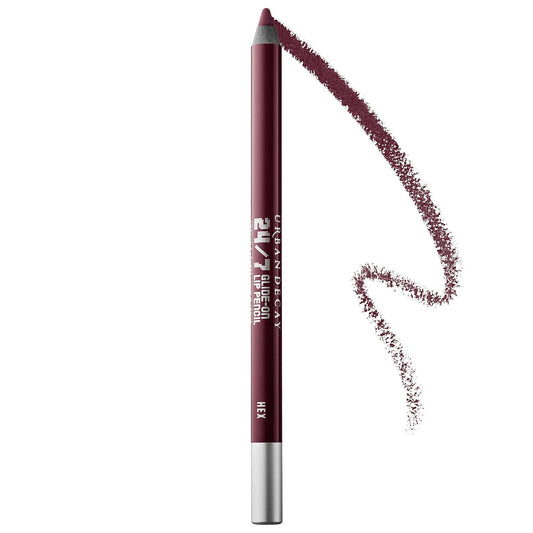 Sephora 24/7 Glide-On Waterproof Urban Decay Lip Liner - Deep Plum,  Long-Lasting, Creamy Lip Liner with Nourishing Ingredients - 25 Shades Available