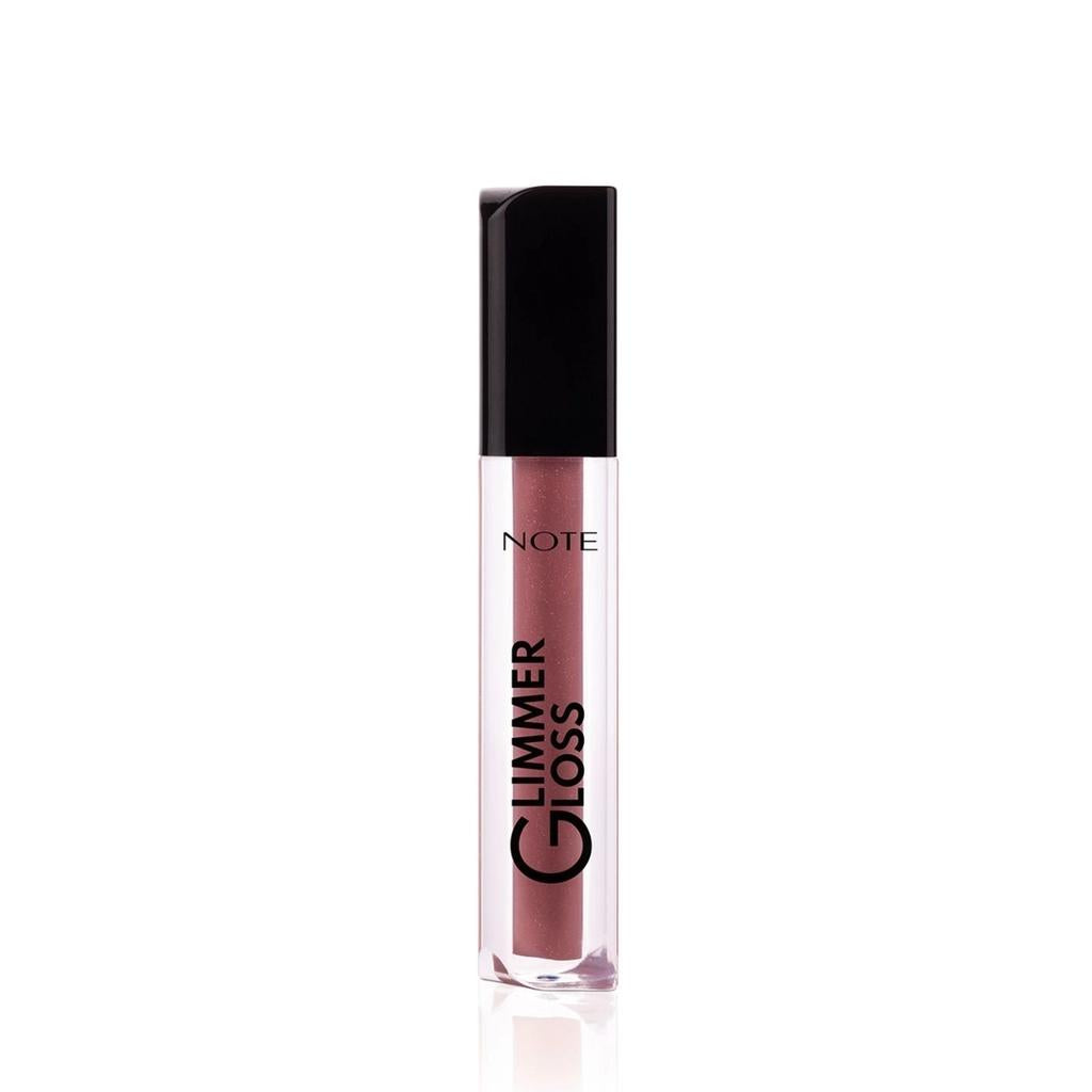 Note Glimmer Gloss Moisturizing Lip Gloss 40 Rosy