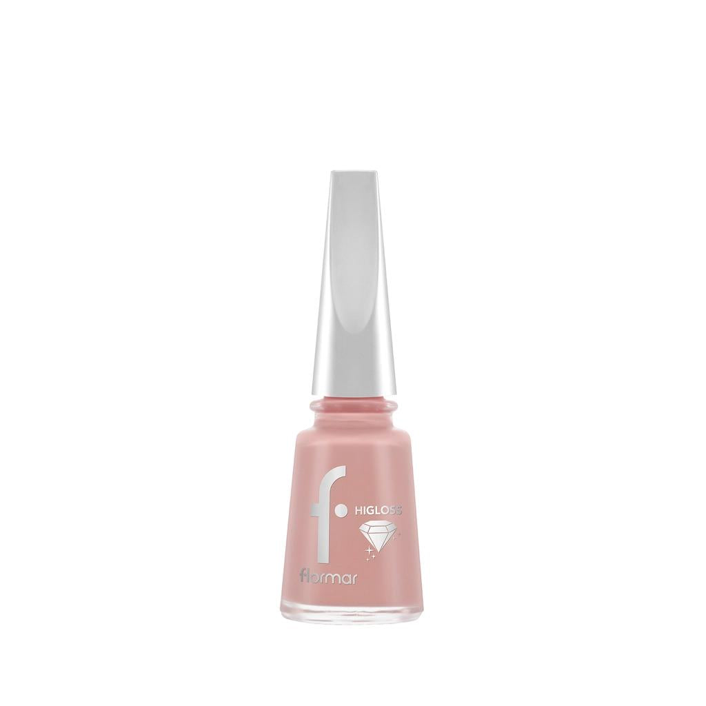 Flormar Higloss Long-Lasting Gel Look Nail Polish 003 Antique Pink