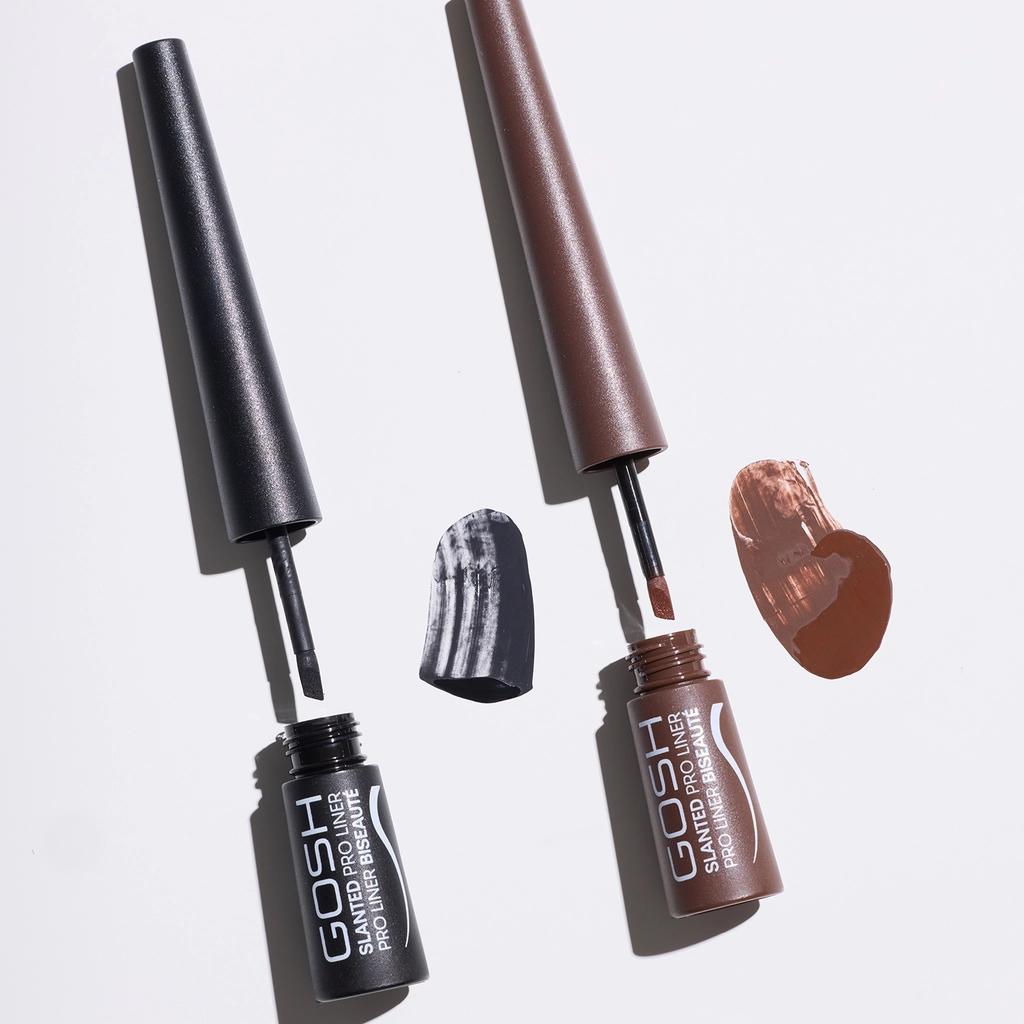 Gosh Slanted Pro Eyeliner Matte Brown 003 - Precise Definition