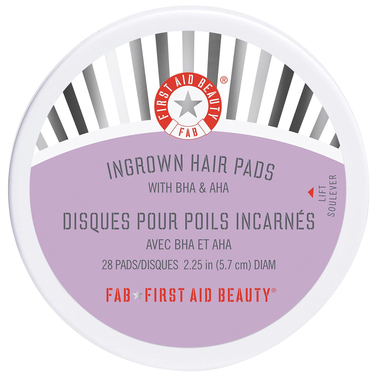 Mini Ingrown Hair Pads with BHA & AHA - Gentle Exfoliating Pads for Ingrown Hair Prevention & Smooth Skin