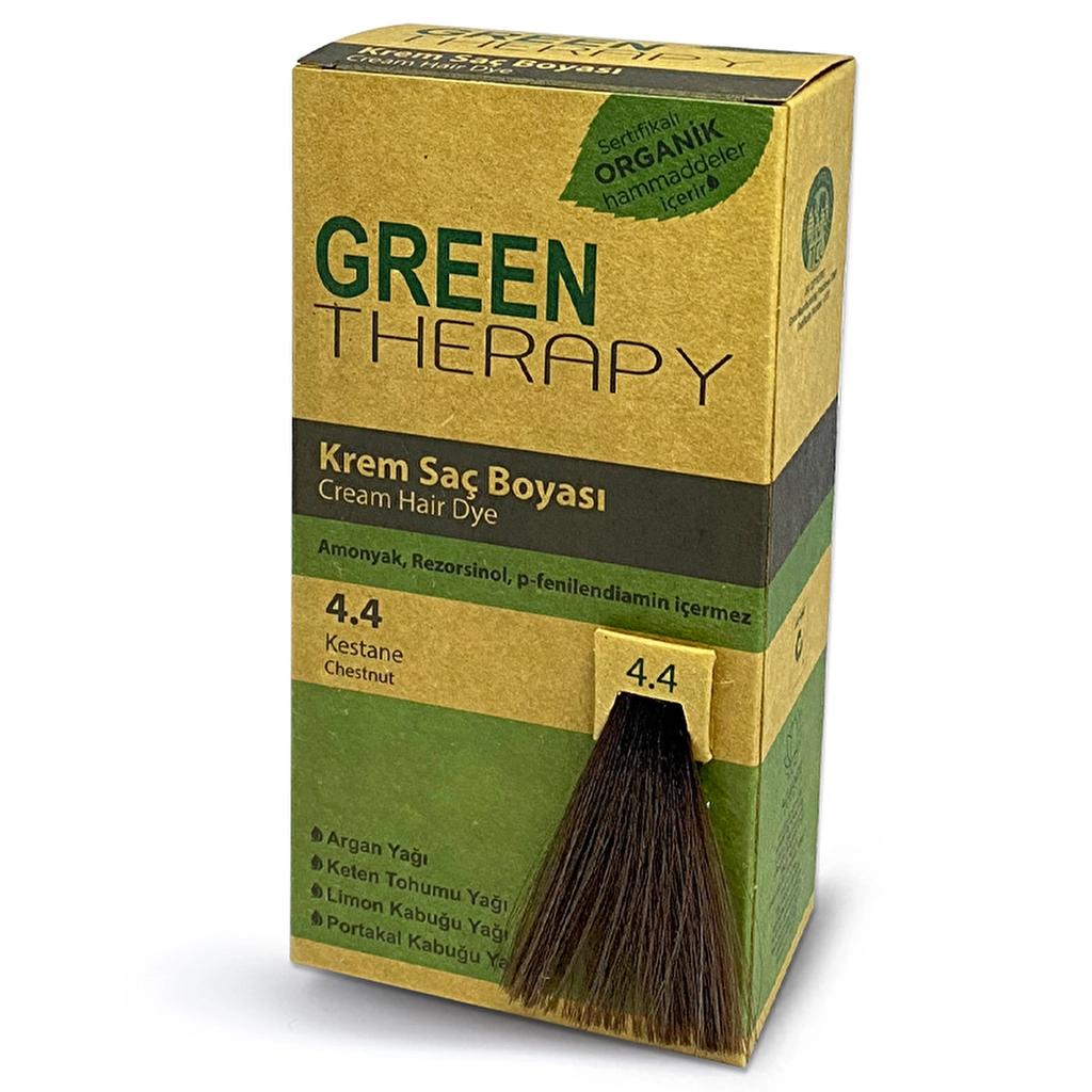 Green Therapy Hair Dye 4.4 Chestnut