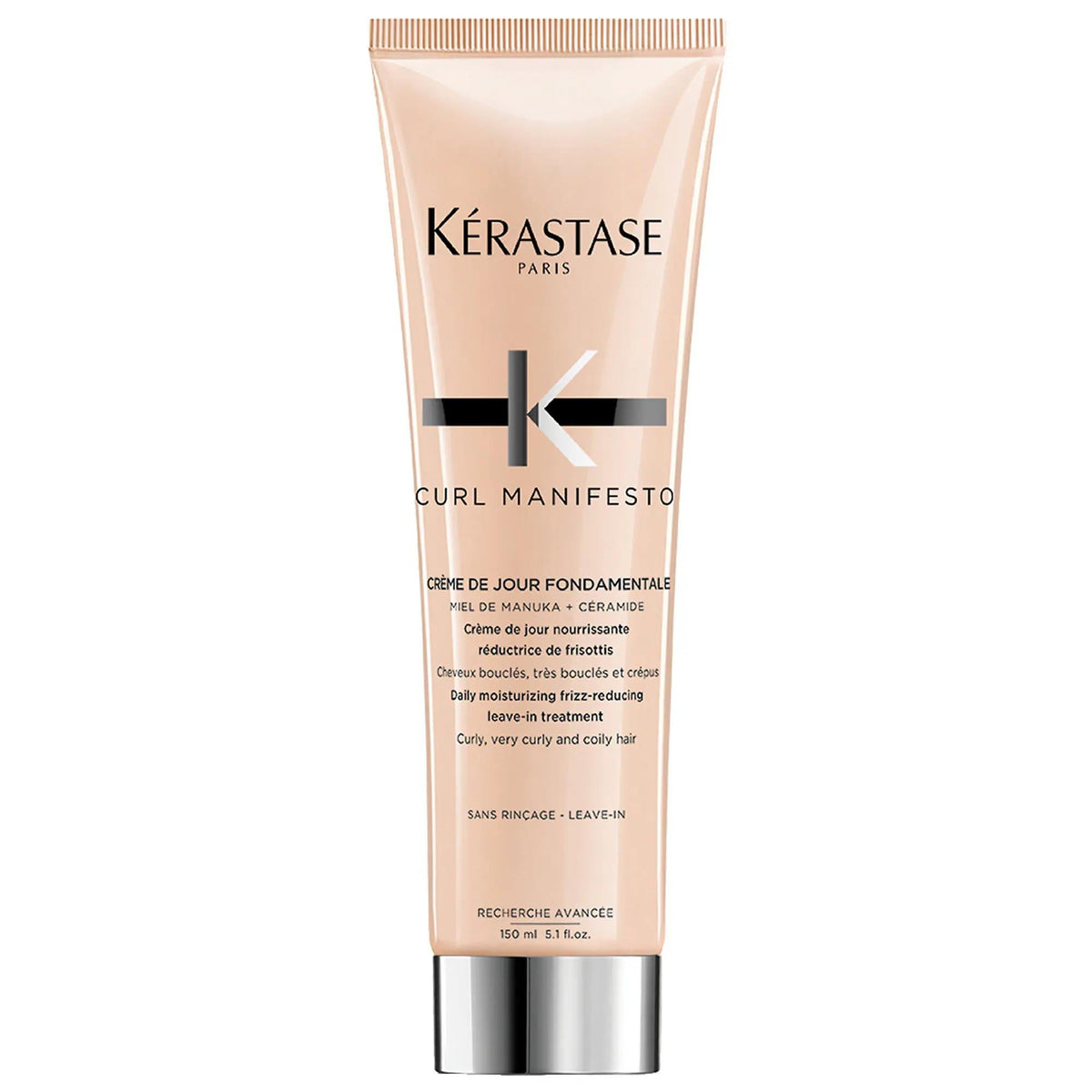Curl Manifesto Hydrating Leave-In Cream for Curly Hair - Ultra-Lightweight, Frizz Control & Curl Definition