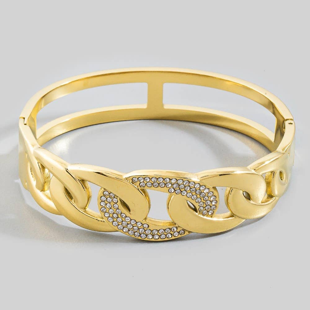Bracelet Anarchy Street en acier inoxydable motif chaîne