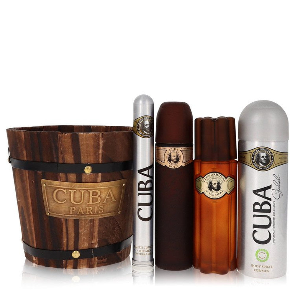 Gift/Set Cuba 4 Pcs. 3.4 Fl Perfume By Cuba For Men