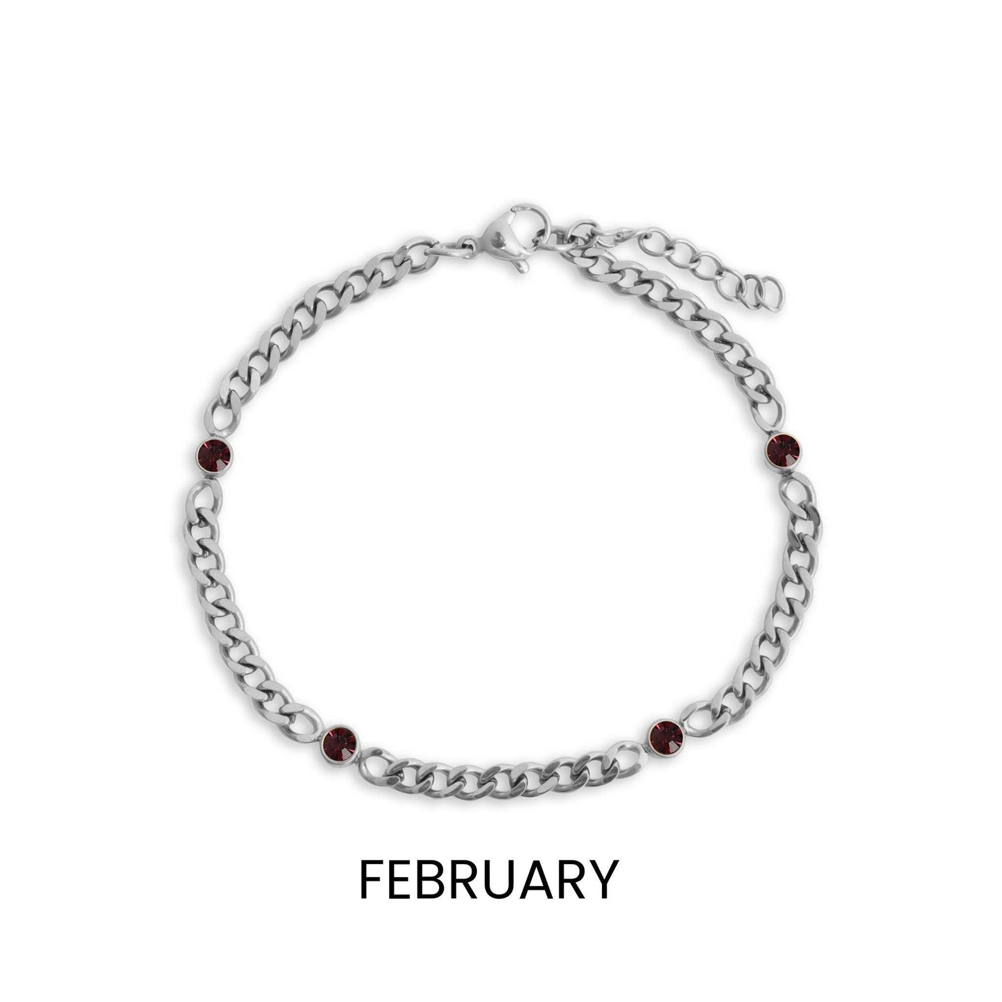 Bracelet de naissance en acier inoxydable