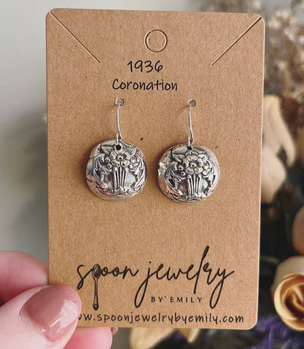 Boucles d'oreilles Emily's Sterling Silver Coronation Knife
