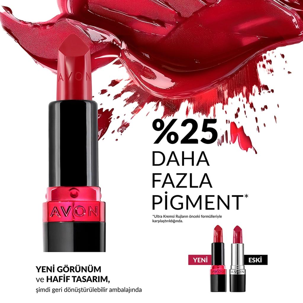 Avon Ultra Creamy Lipstick in Country Rose 3.6g