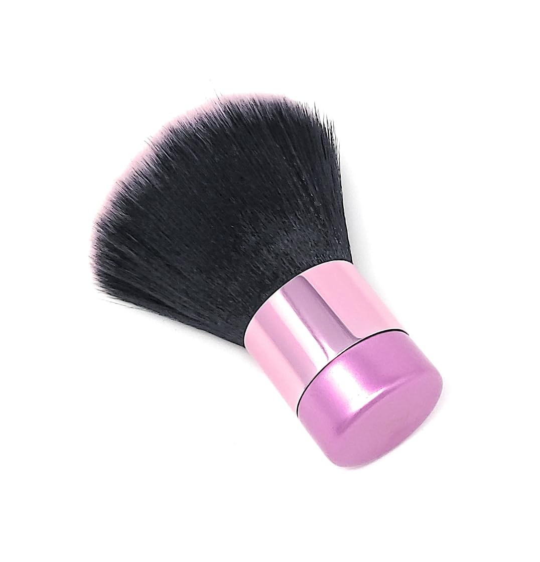 BevyGold Large Kabuki Powder Brush, Pink