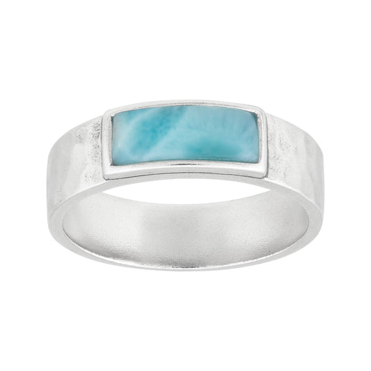 Bague Silpada « Wishful » en argent sterling et larimar