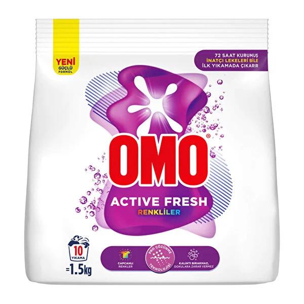 Omo Active Fresh Color Laundry Detergent: Powerful Stain Removal, Eco-Friendly, Keeps Colors Vibrant