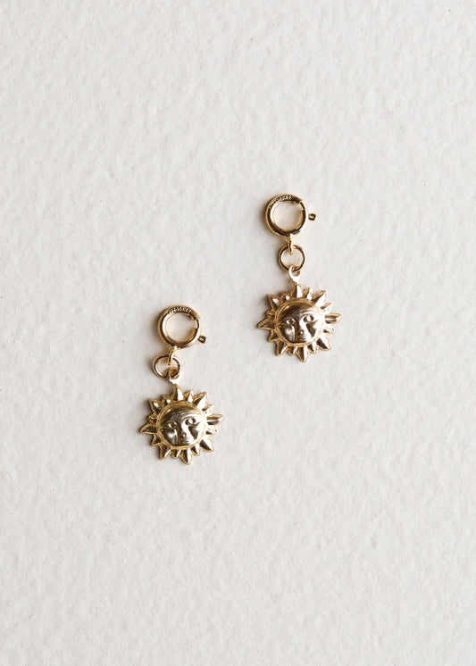 14K Gold Filled Charm - Sunshine