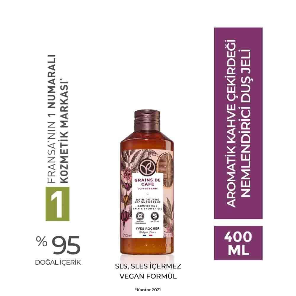 The Body Shop Coffee Shower Gel - Moisturizing & Aromatic Coffee Bean Scented Body Wash for Hydrated Skin
