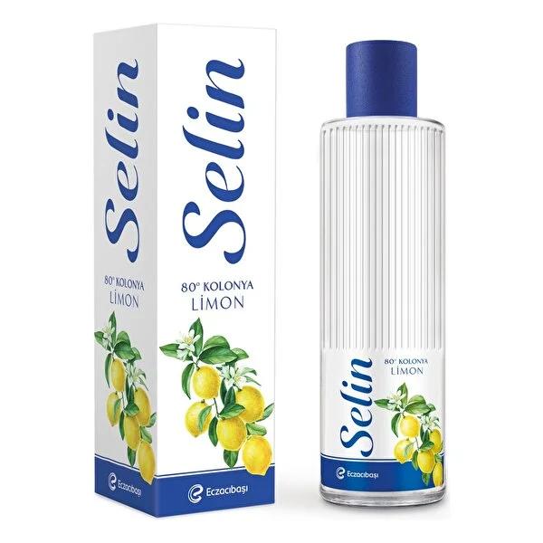 Selin - Traditional Turkish Lemon Cologne, Natural Fragrance for Refreshing Personal Care - 6.76 fl oz