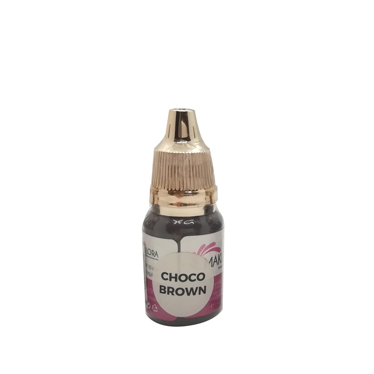 Maklora Permanent Makeup Dye MKL-03 Choco Brow 12 ml - Professional Brow Color for Permanent Makeup