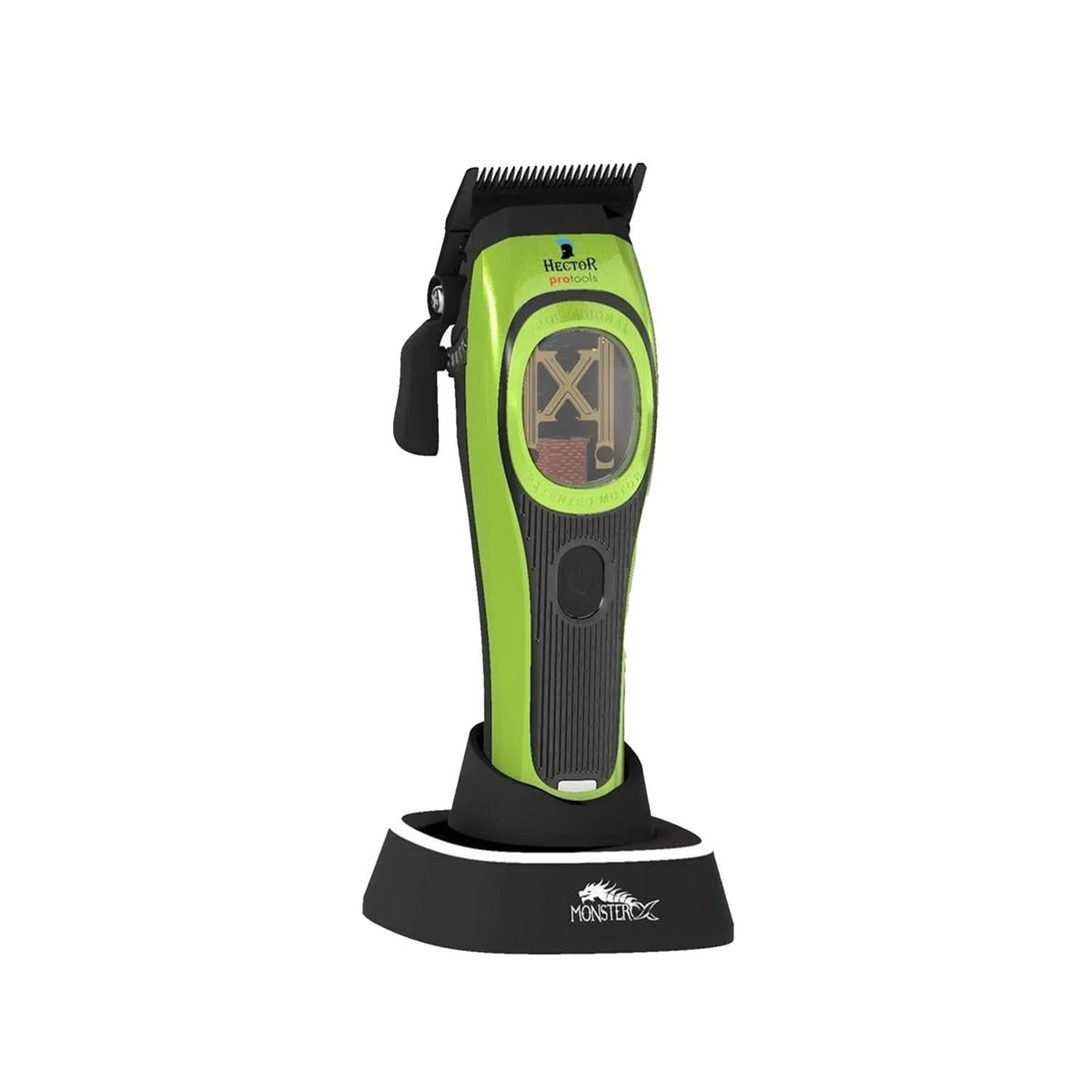 Hector MonsterX Professional Hair Clipper - Green, Efficient & Affordable Cutting Tool for Personal Grooming