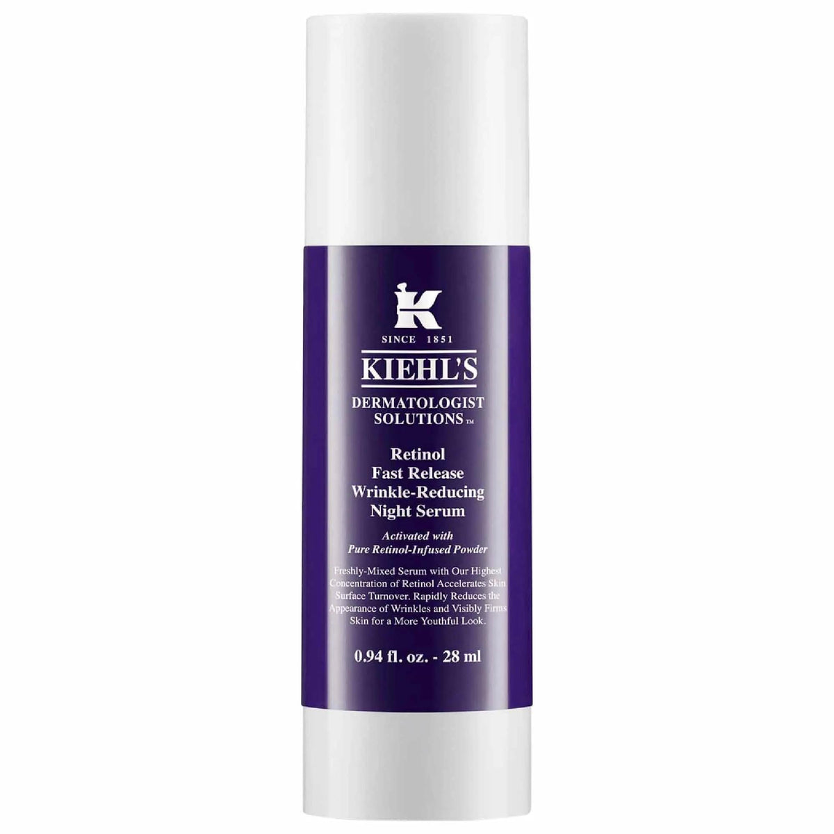 Retinol Fast-Release Wrinkle Reducing Night Serum: Visibly Reduce Fine Lines in 5 Days with Pure Retinol, Vegan & Cruelty-Free Skincare