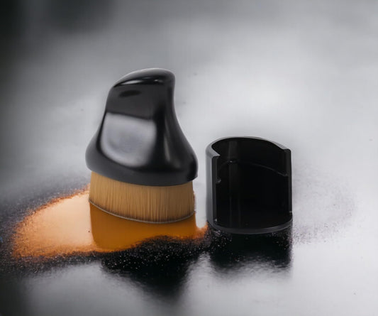 BevyGold Fiber Foundation Brush, Iron Shape